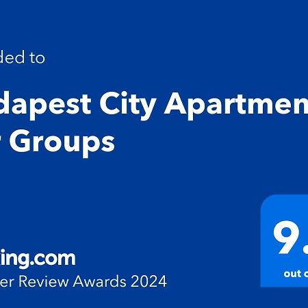 Budapest City Apartments For Groups מראה חיצוני תמונה
